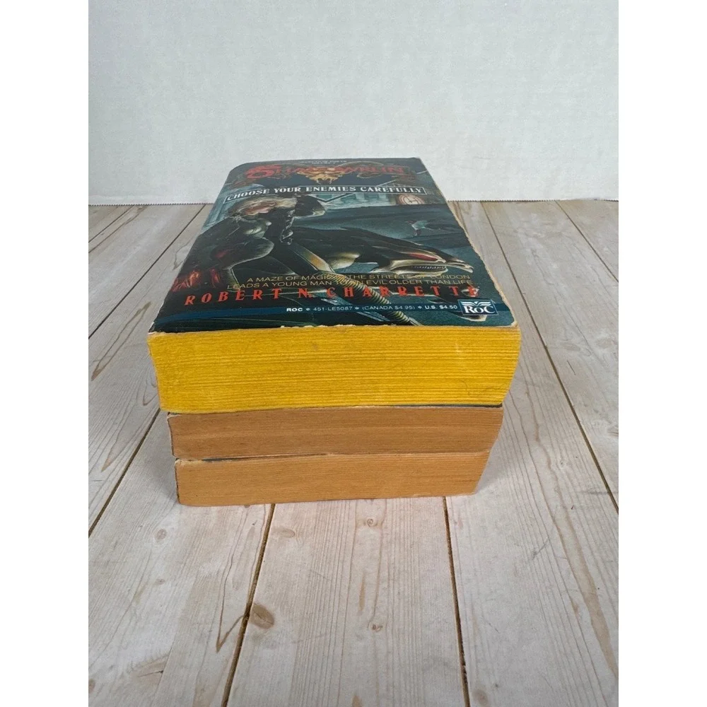 Shadowrun 3 Book Set Never Trust an Elf Into the Shadows Choose Your Enemies